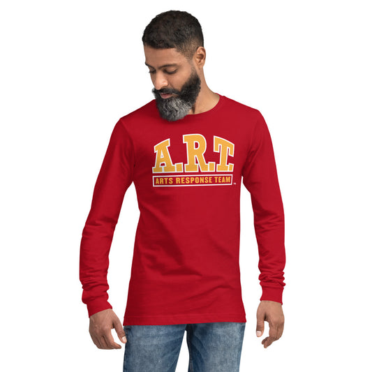 A.R.T. RED & GOLD Long Sleeve Tee