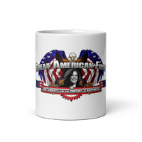 GREAT AMERICAN FIRSTS: KAMALA - White glossy mug