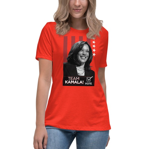 TEAM KAMALA! Women's Relaxed T-Shirt