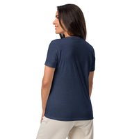 JOYFUL WARRIOR! Women’s Relaxed V-Neck T-Shirt