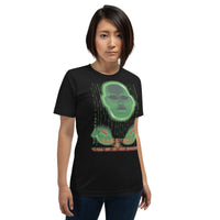TAKE TWO "Green Head & Hands" Unisex t-shirt
