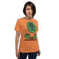 TAKE TWO "Green Head & Hands" Unisex t-shirt