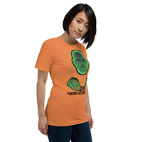 TAKE TWO "Green Head & Hands" Unisex t-shirt