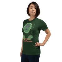TAKE TWO "Green Head & Hands" Unisex t-shirt
