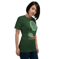 TAKE TWO "Green Head & Hands" Unisex t-shirt