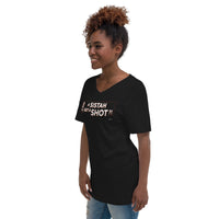Can A Sistah Get A Shot?! V-Neck T-Shirt