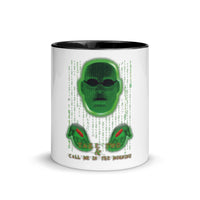 TAKE TWO "Green Head & Hands" Mug