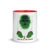 TAKE TWO "Green Head & Hands" Mug