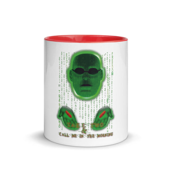 TAKE TWO "Green Head & Hands" Mug