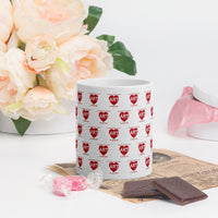 heA.R.T. White Glossy Mug