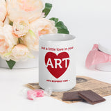 heA.R.T. White Glossy Mug