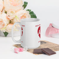 heA.R.T. White Glossy Mug