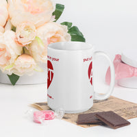 heA.R.T. White Glossy Mug