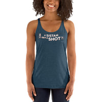 Can A Sistah Get A Shot?! Women's Racerback Tank