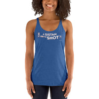 Can A Sistah Get A Shot?! Women's Racerback Tank